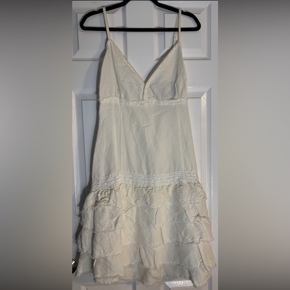 Ashley By 26 International Cream Dress